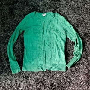 Merona Green Cardigan